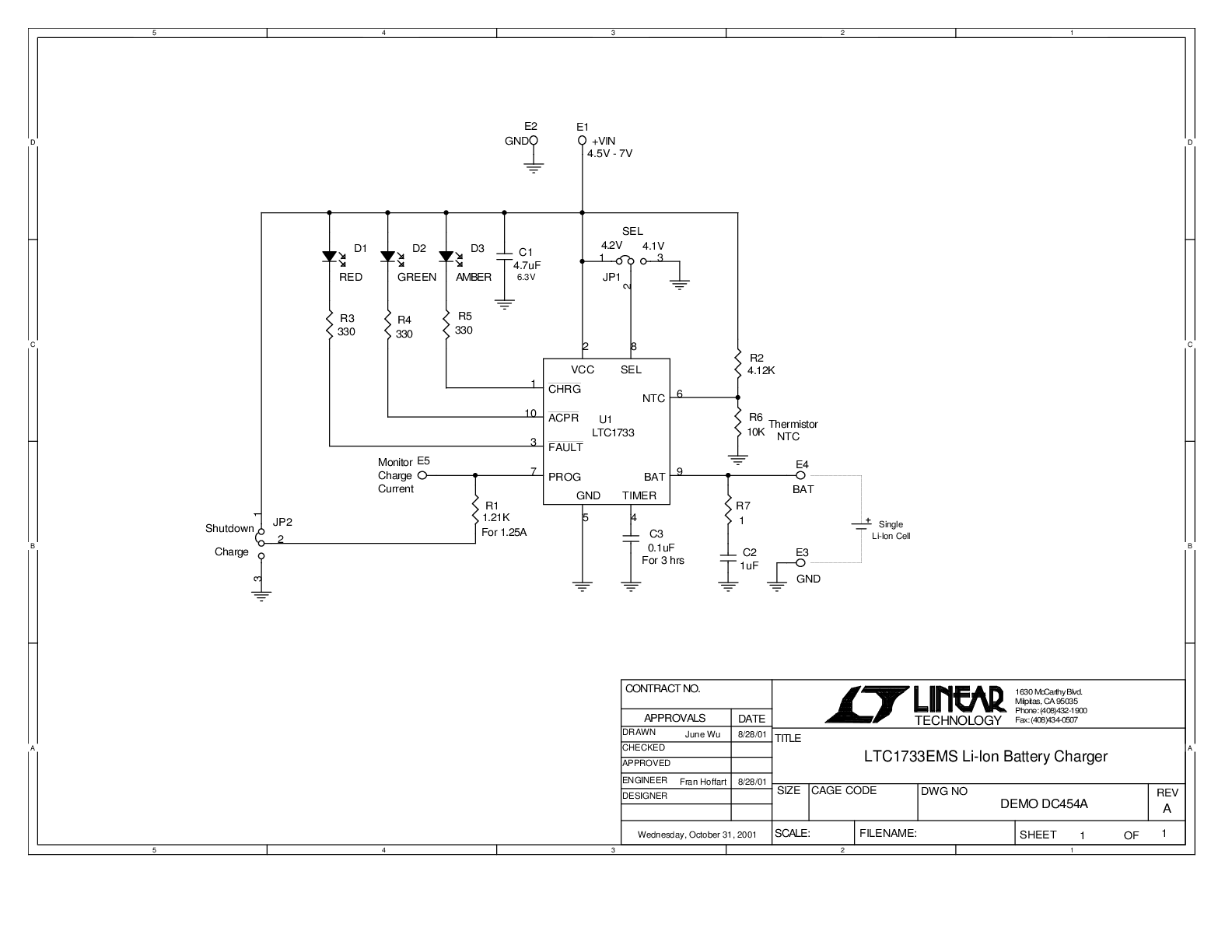 DC454A - Schematic