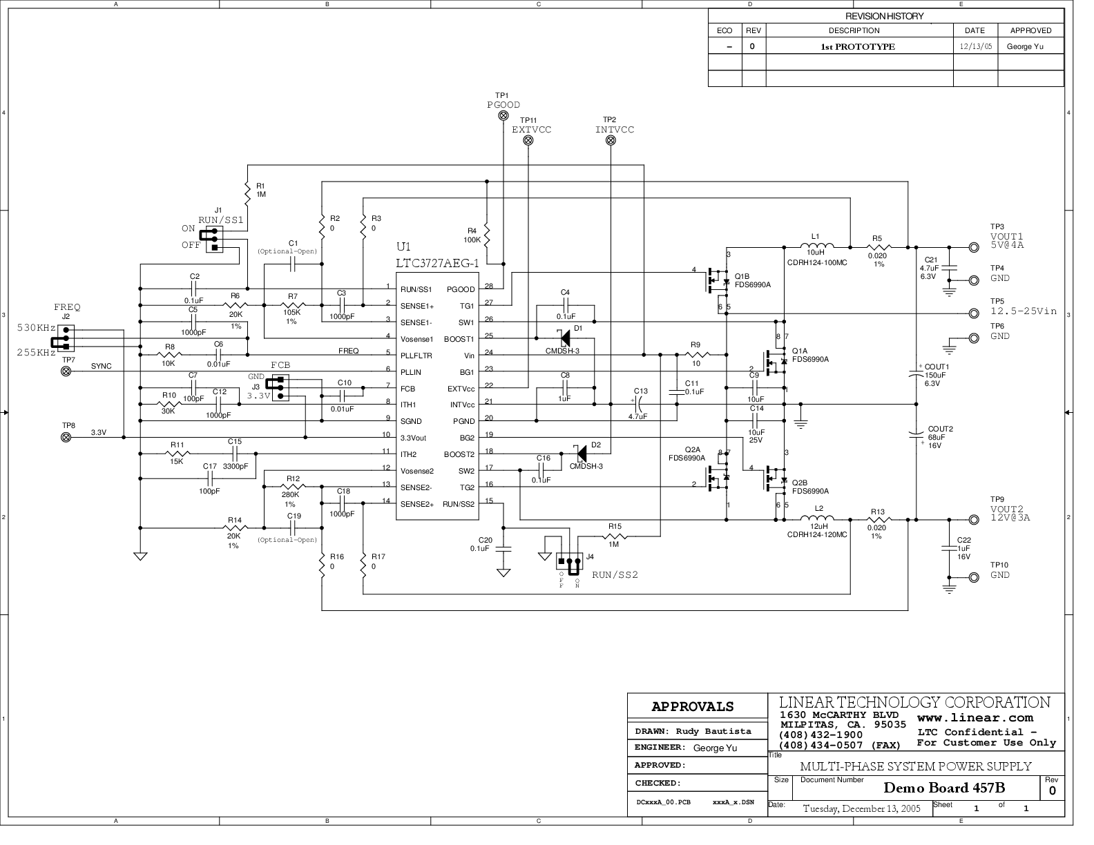 DC457B - Schematic
