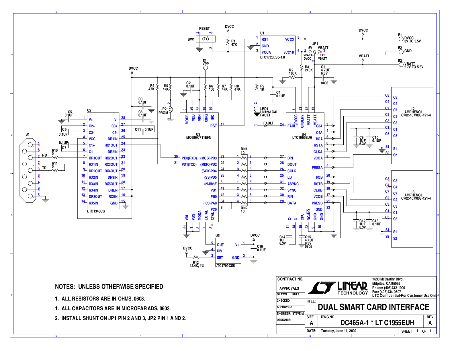 DC465A - Schematic