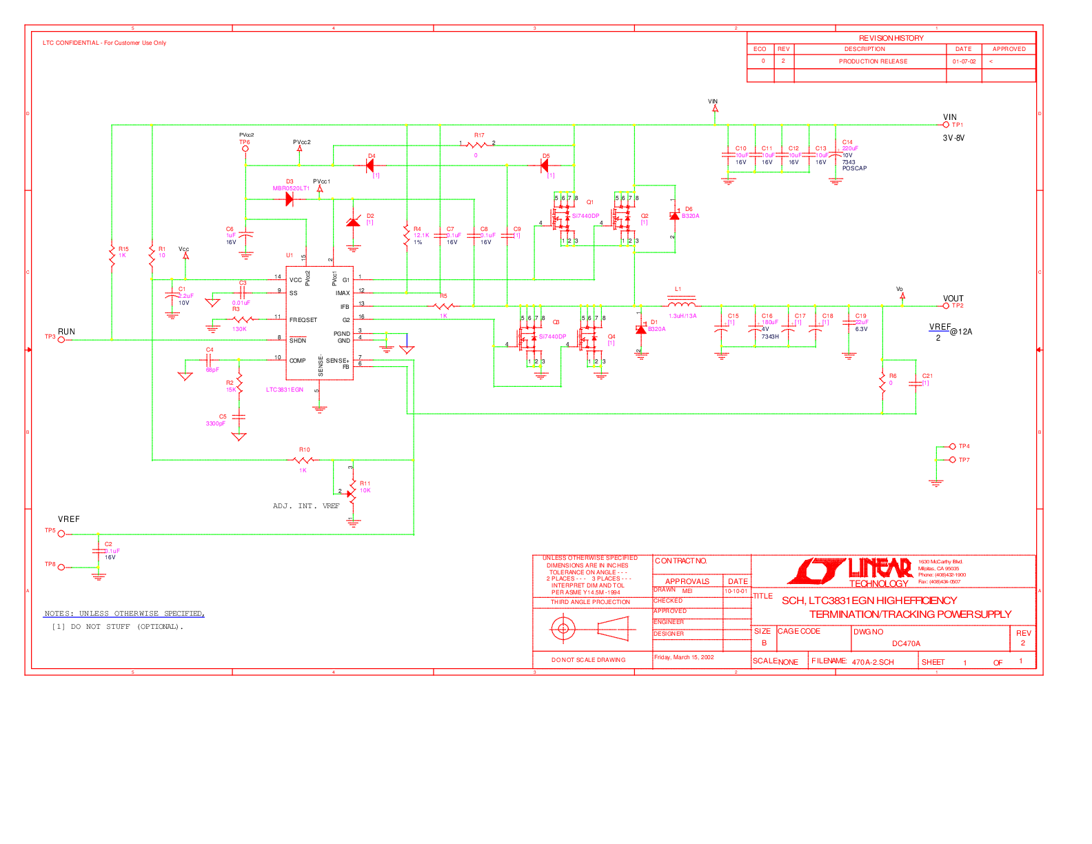 DC470A - Schematic