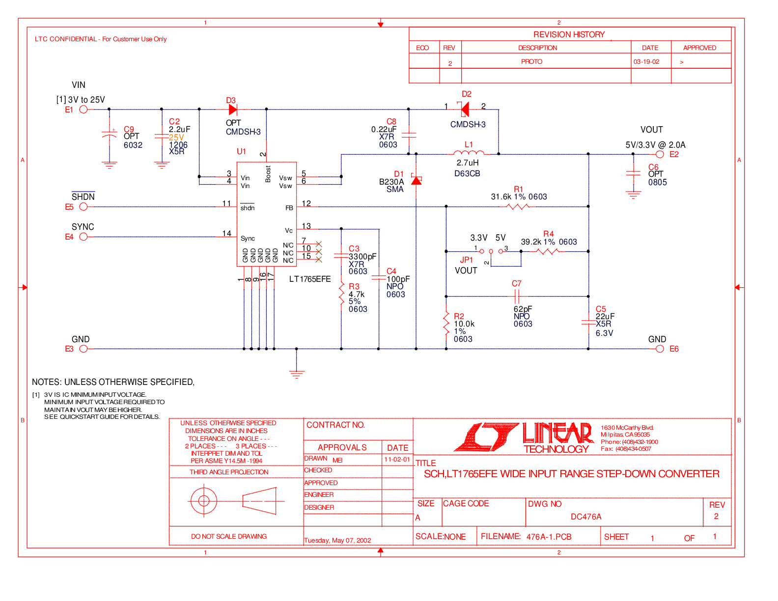 DC476A - Schematic