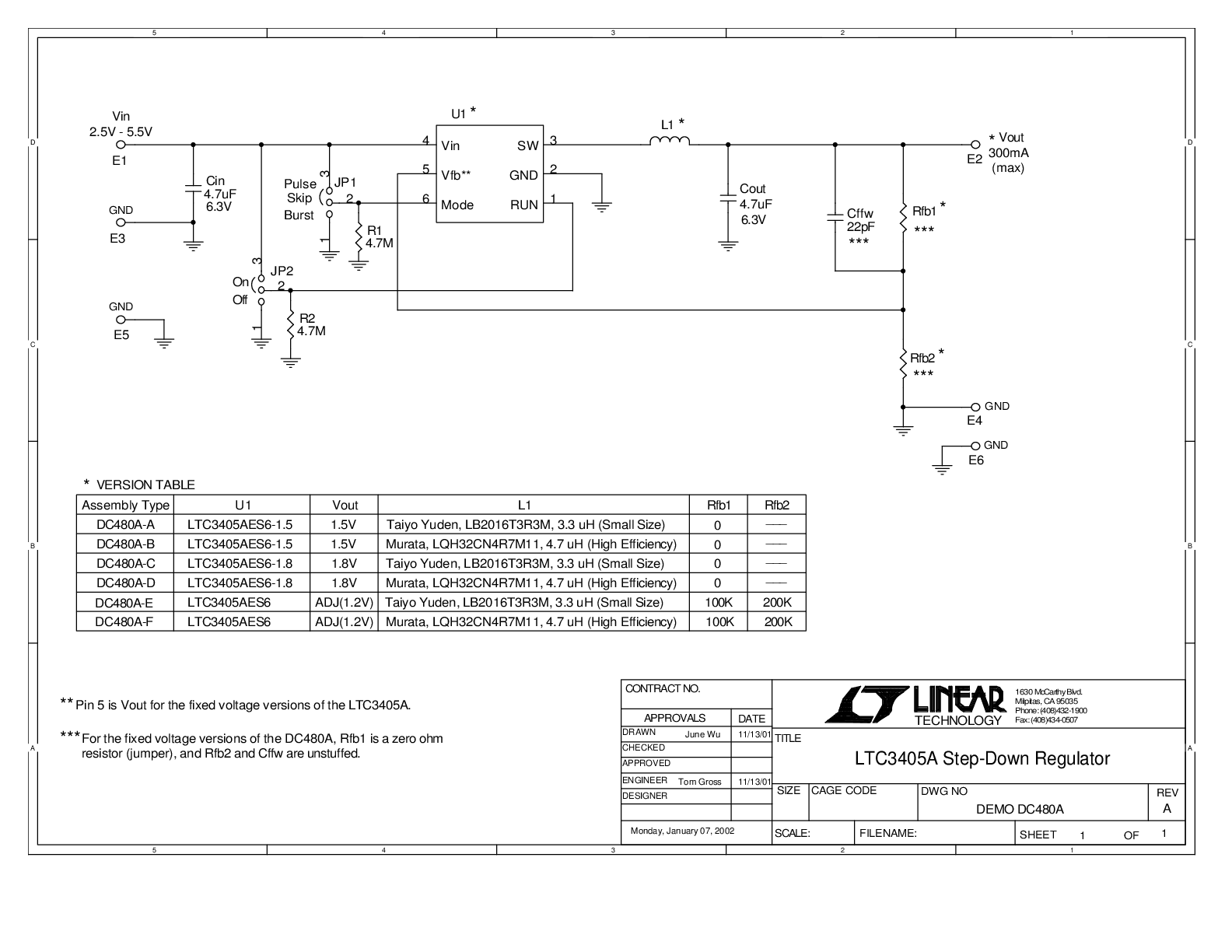 DC480A-A - Schematic