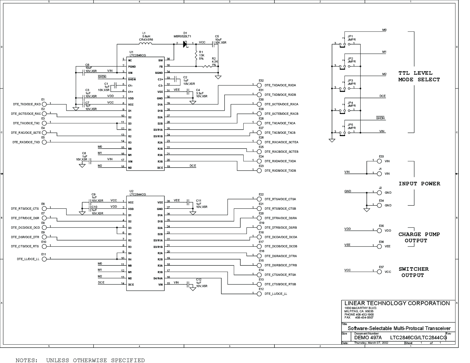 DC497A - Schematic