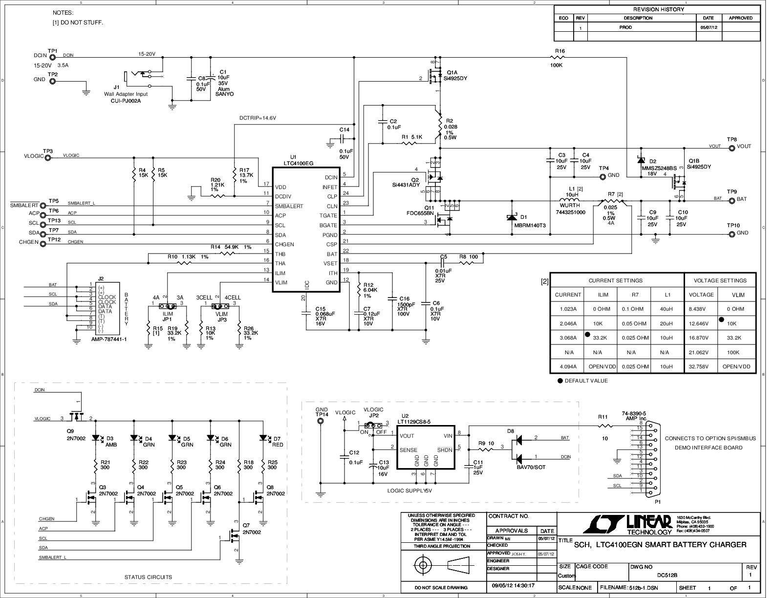 DC512B - Schematic