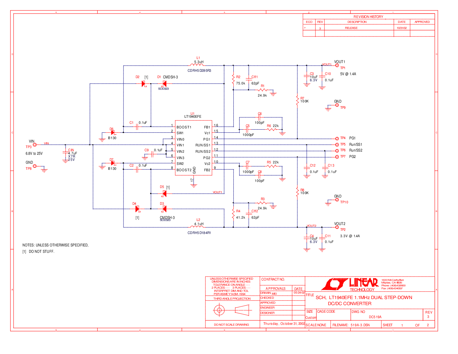 DC519A - Schematic