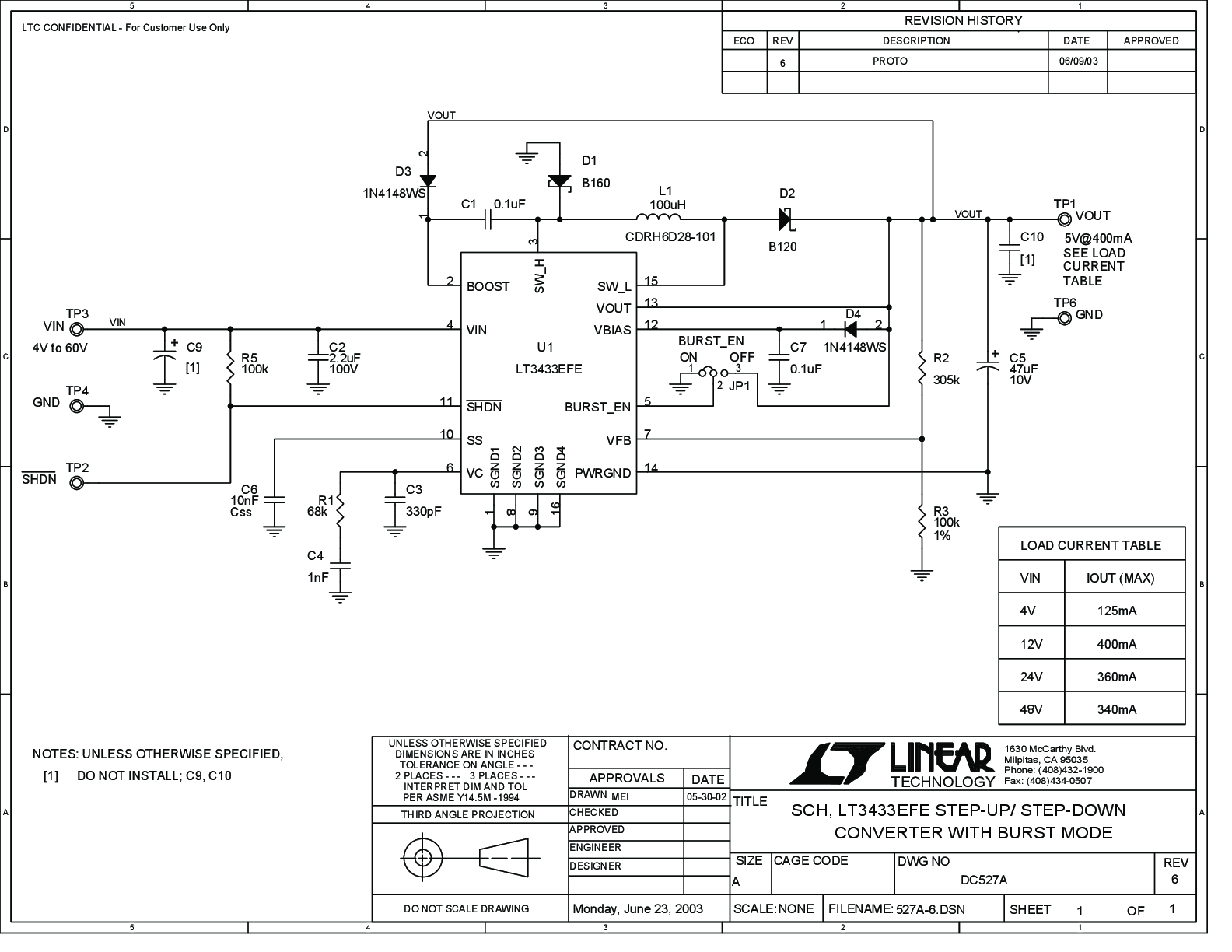DC527A - Schematic
