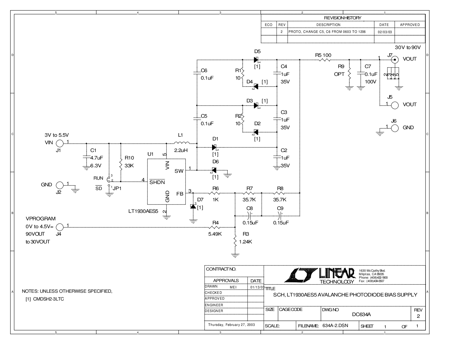DC634A - Schematic