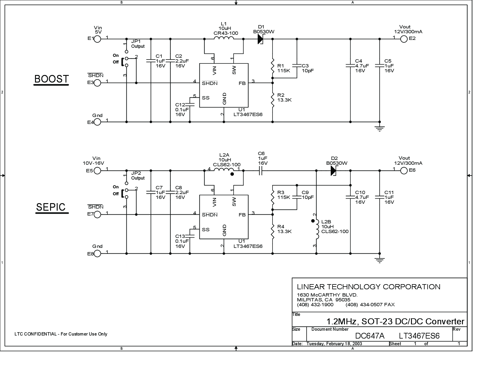 DC647A - Schematic