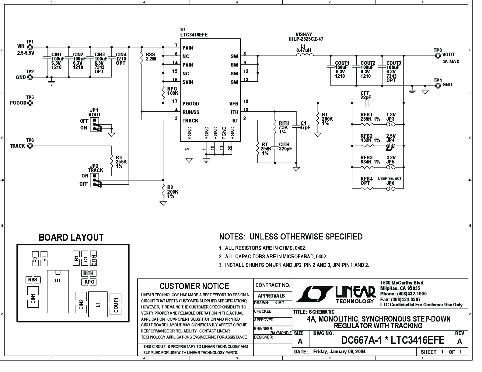 DC667A - Schematic