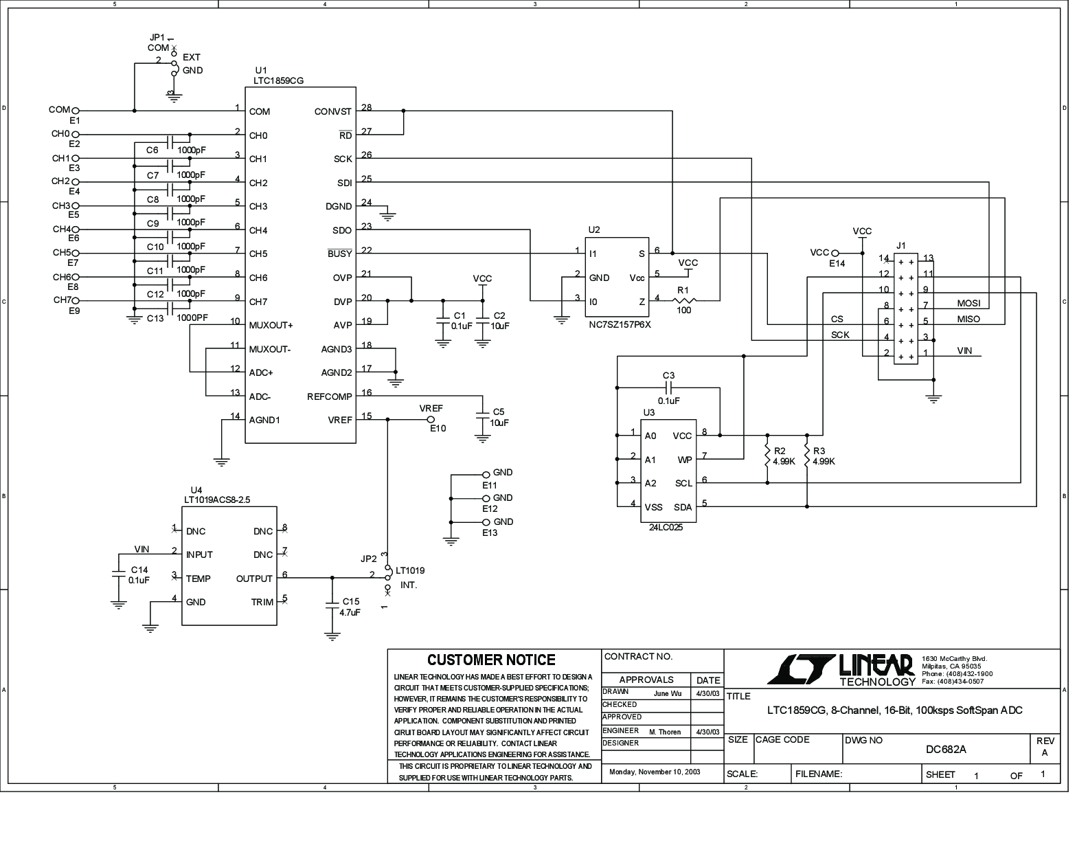 DC682A - Schematic