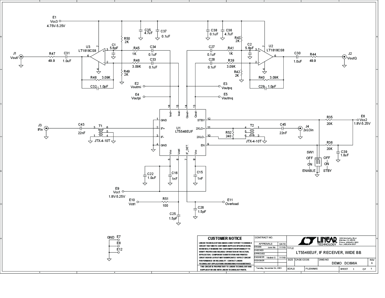 DC696A - Schematic