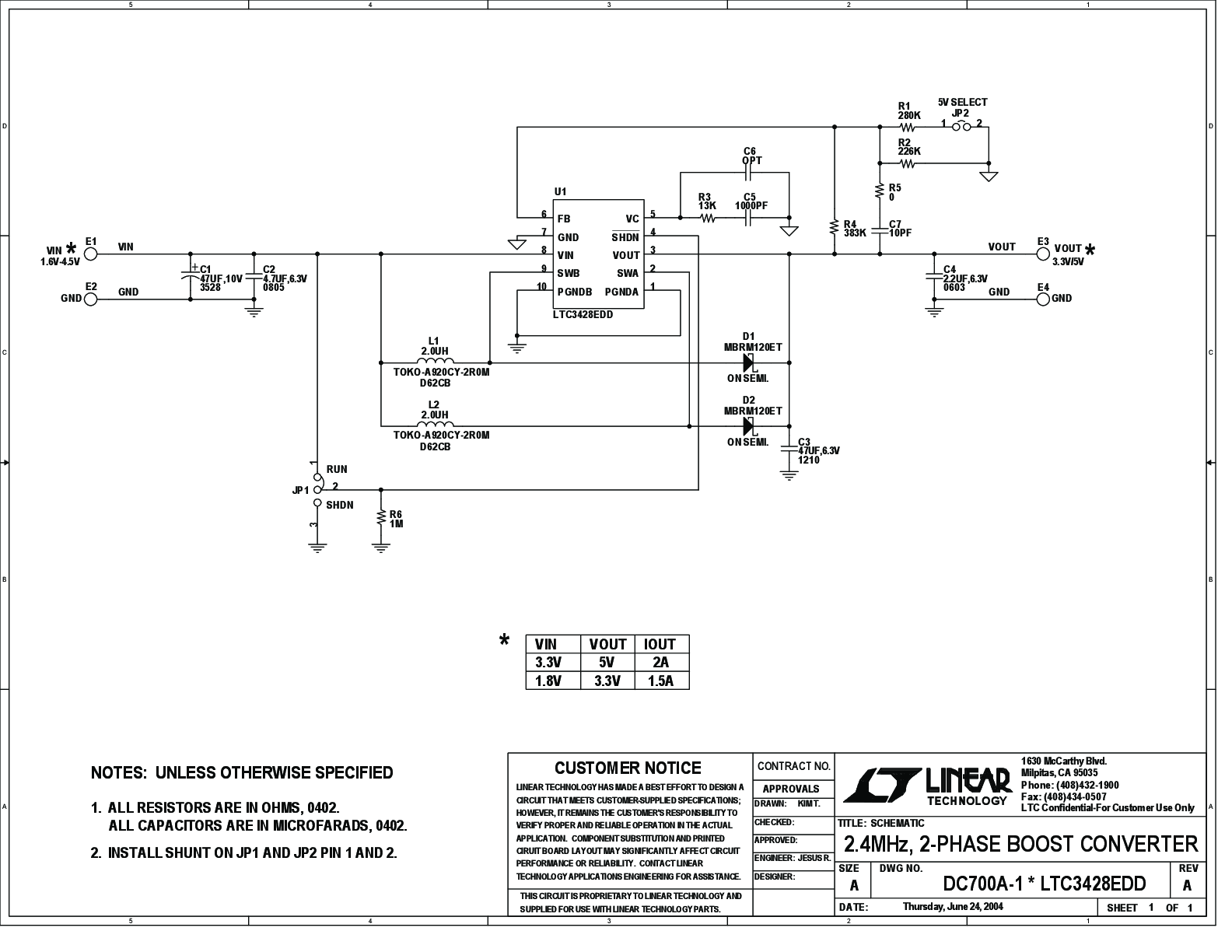 DC700A - Schematic