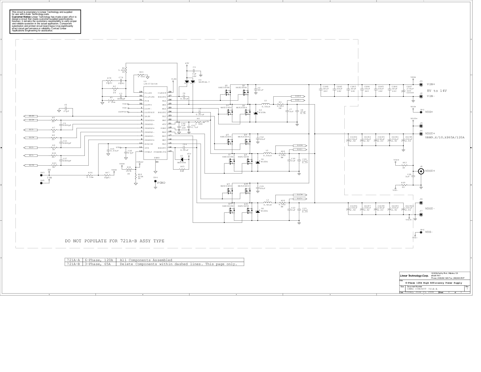 DC721A-A - Schematic