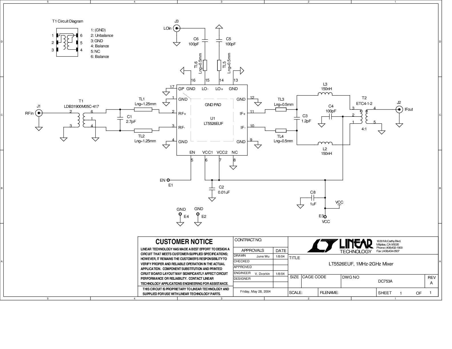 DC753A - Schematic