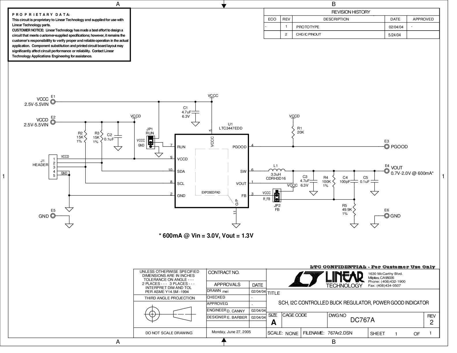 DC767A - Schematic