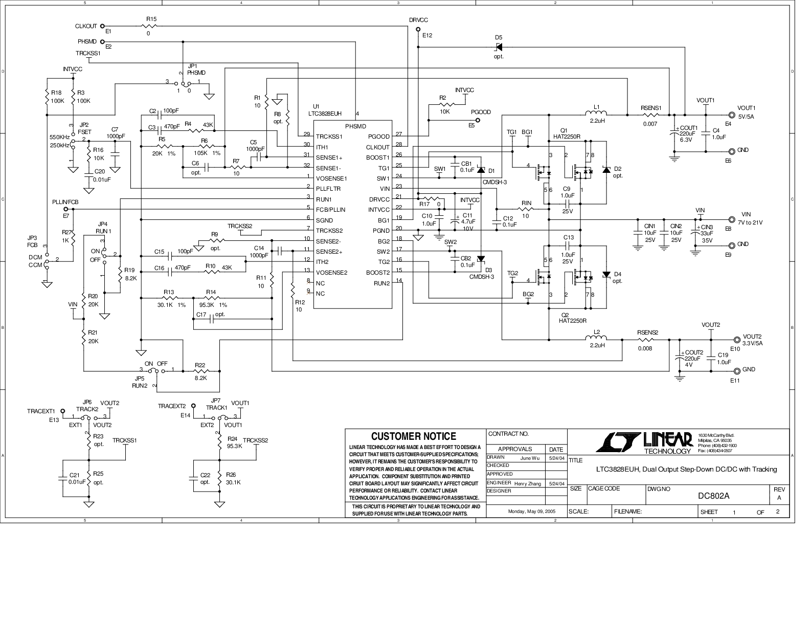 DC802A - Schematic