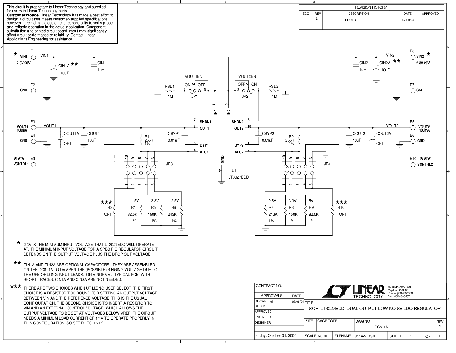 DC811A - Schematic