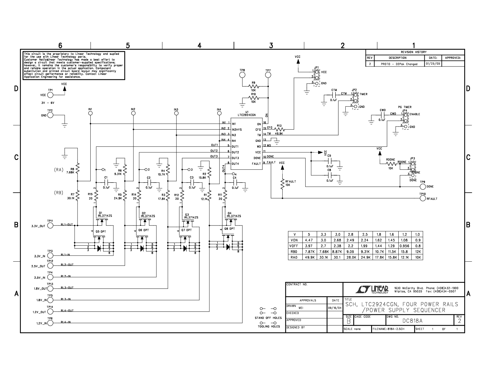 DC818A - Schematic
