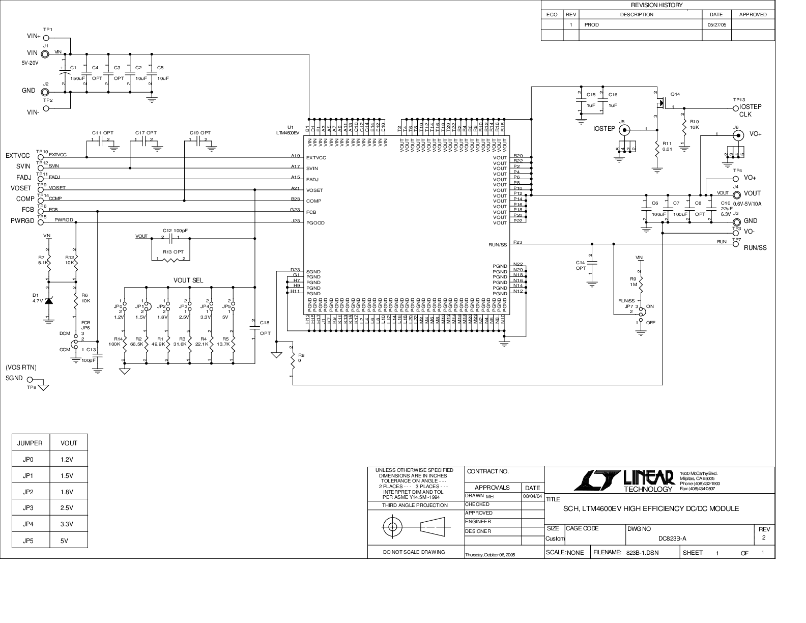 DC823B-A - Schematic