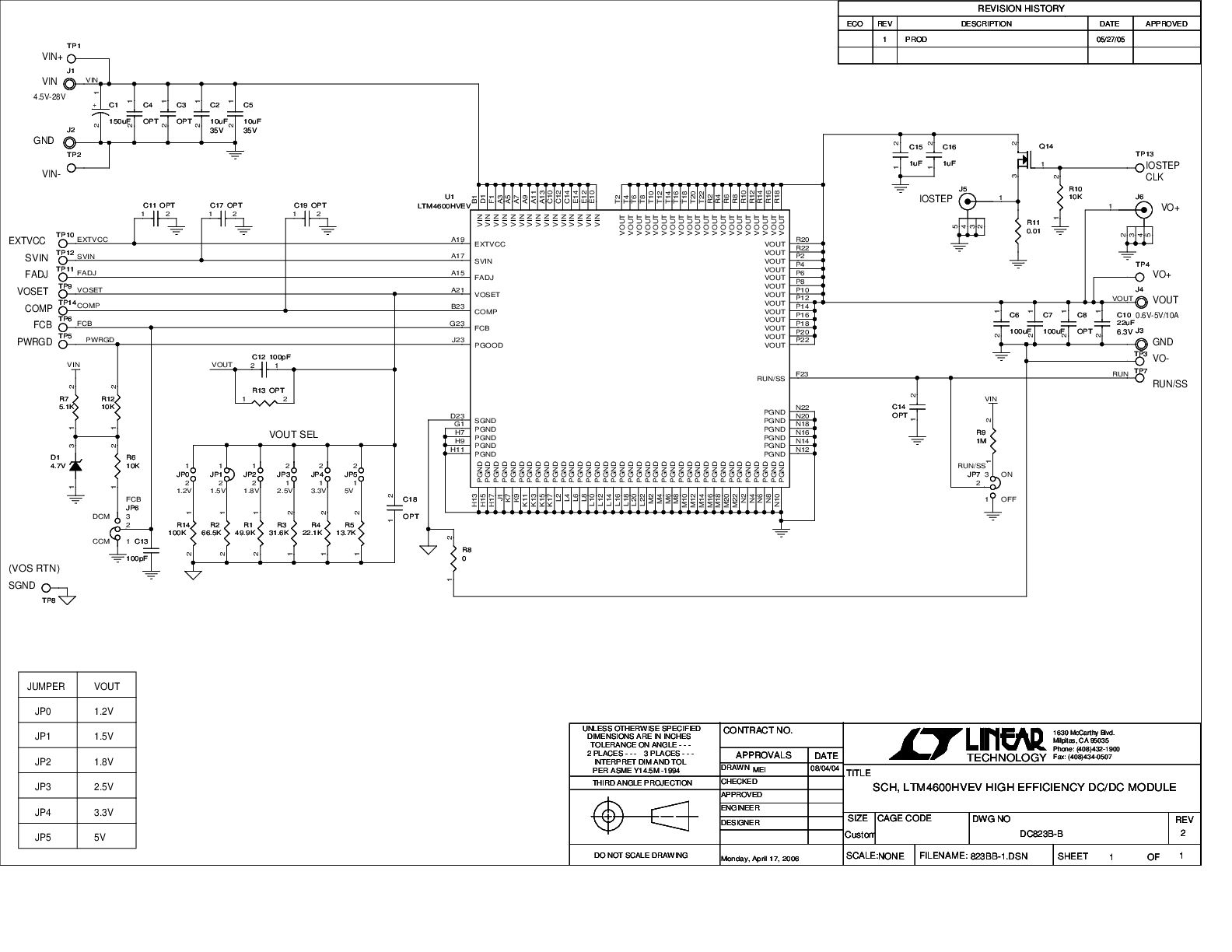 DC823B-B - Schematic