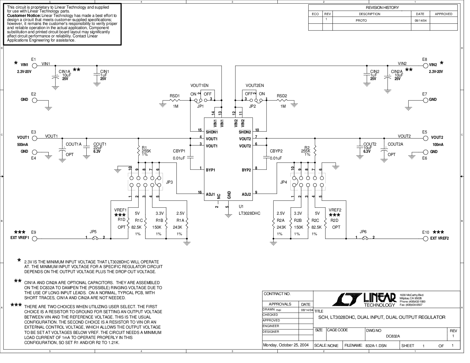 DC832A - Schematic