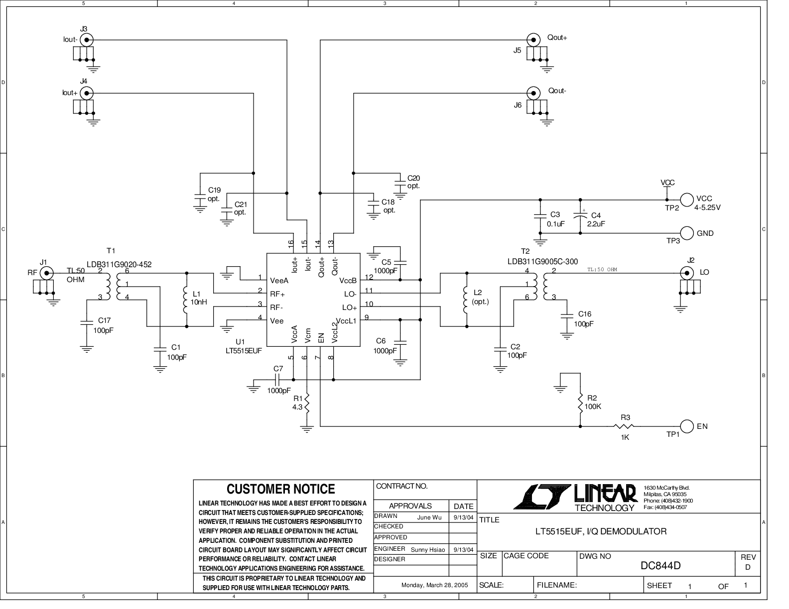DC844D - Schematic