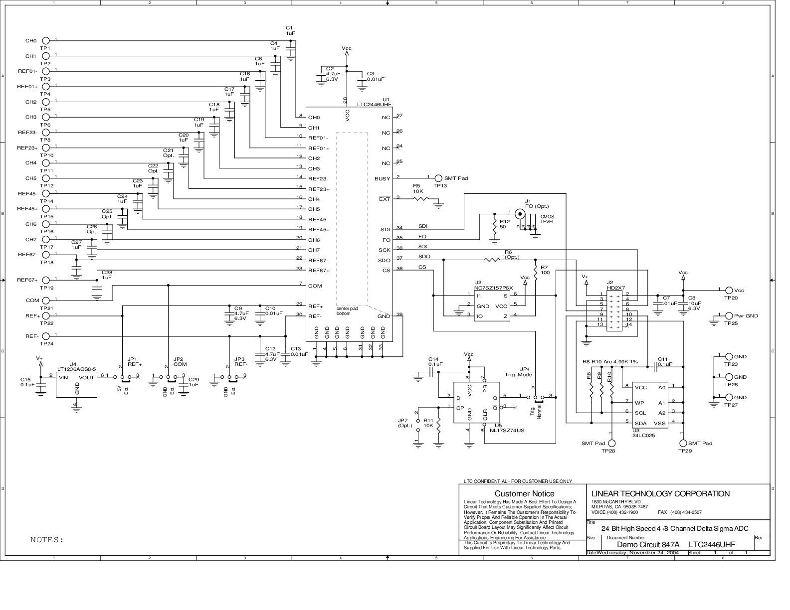 DC847A - Schematic