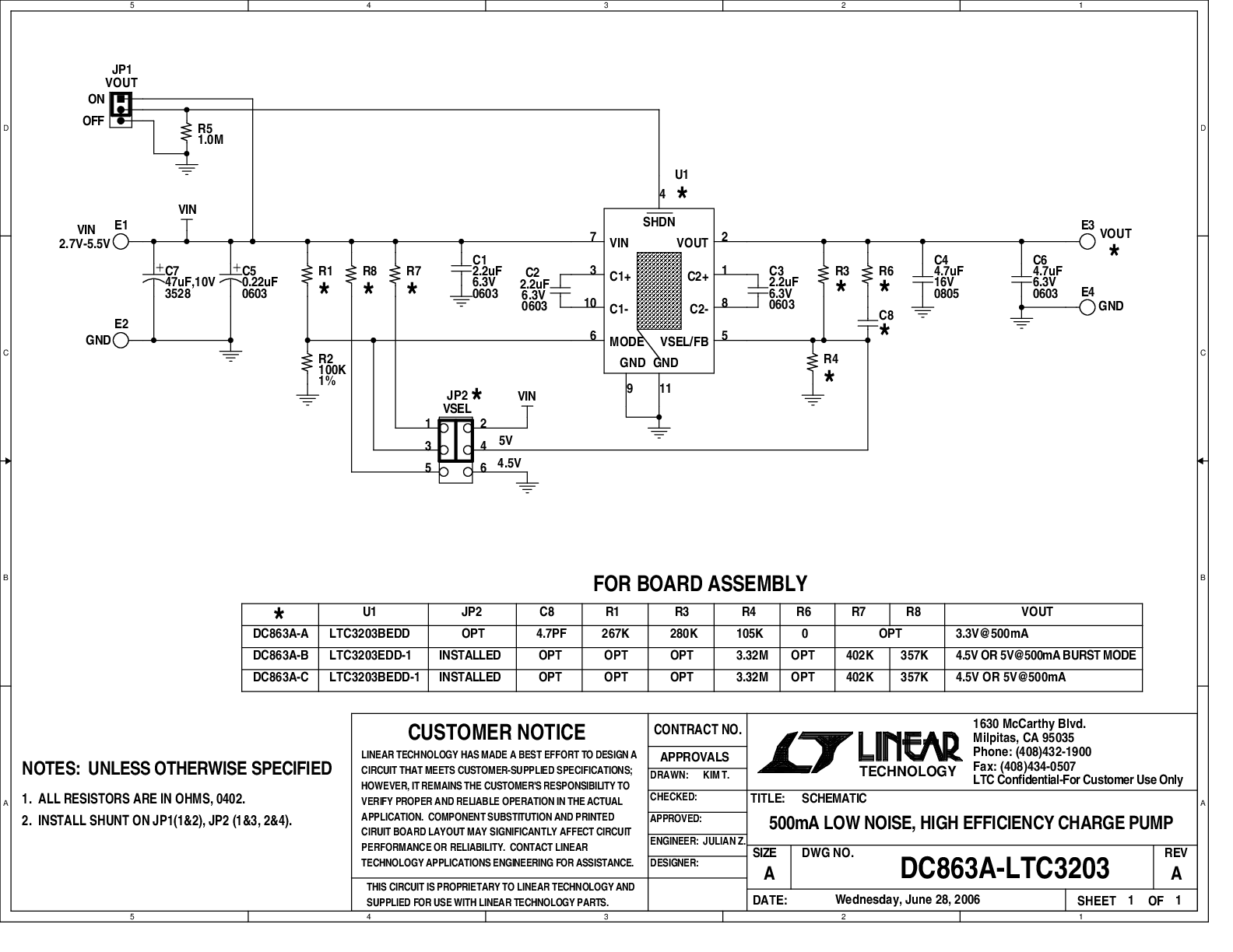 DC863A-A - Schematic