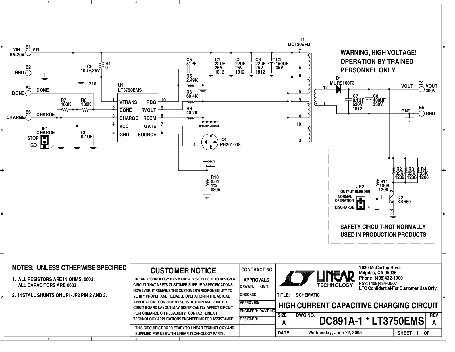 DC891A - Schematic