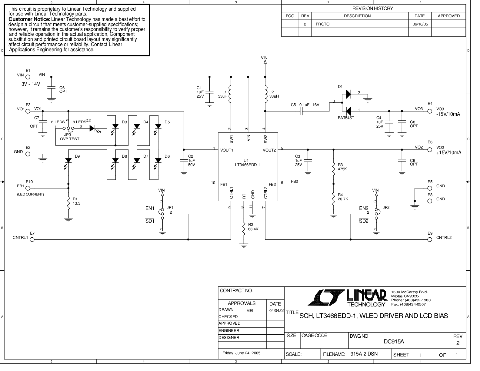 DC915A - Schematic