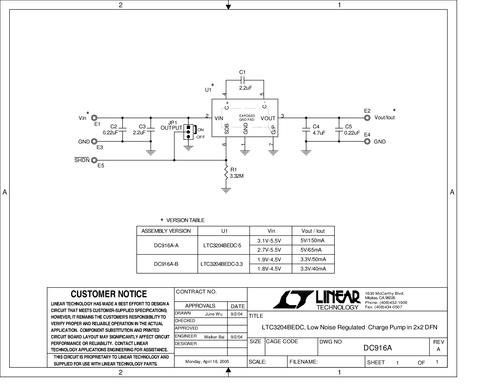 DC916A-A - Schematic