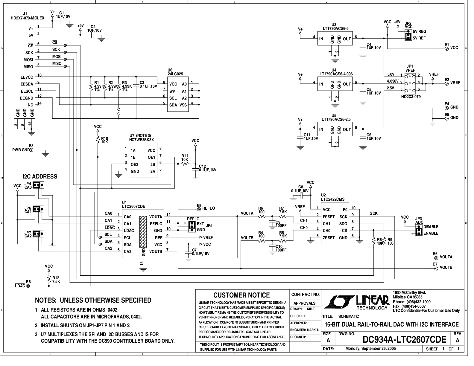 DC934A - Schematic