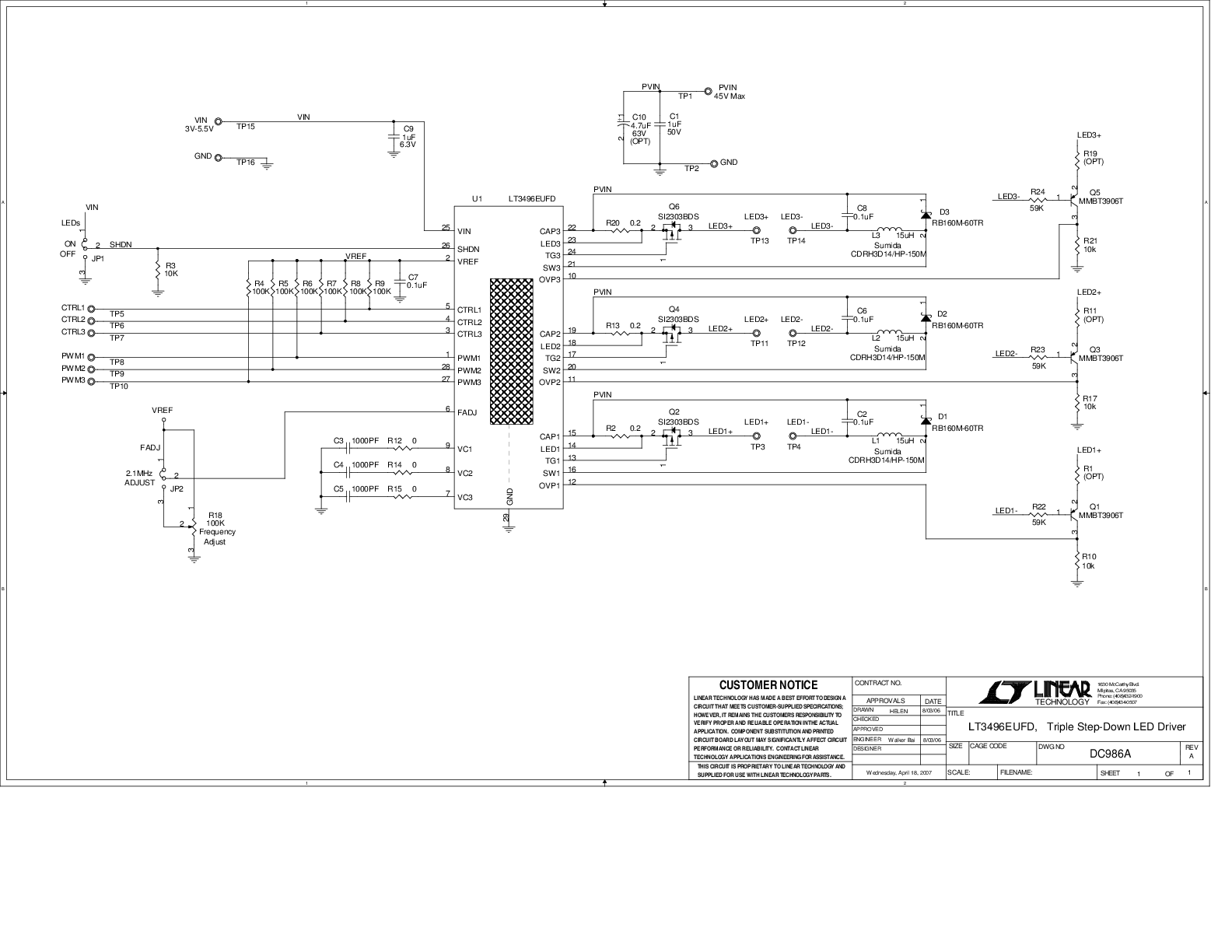 DC986A - Schematic