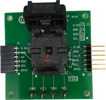 DS28C16EVKIT: Board Photo