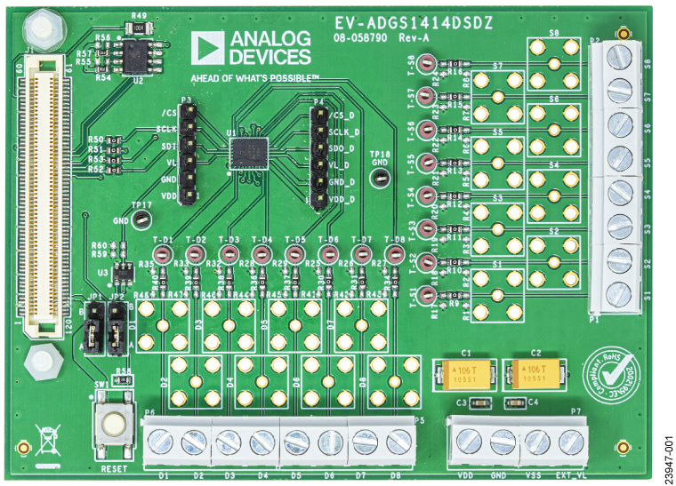 EV-ADGS1414DSDZ Evaluation Board