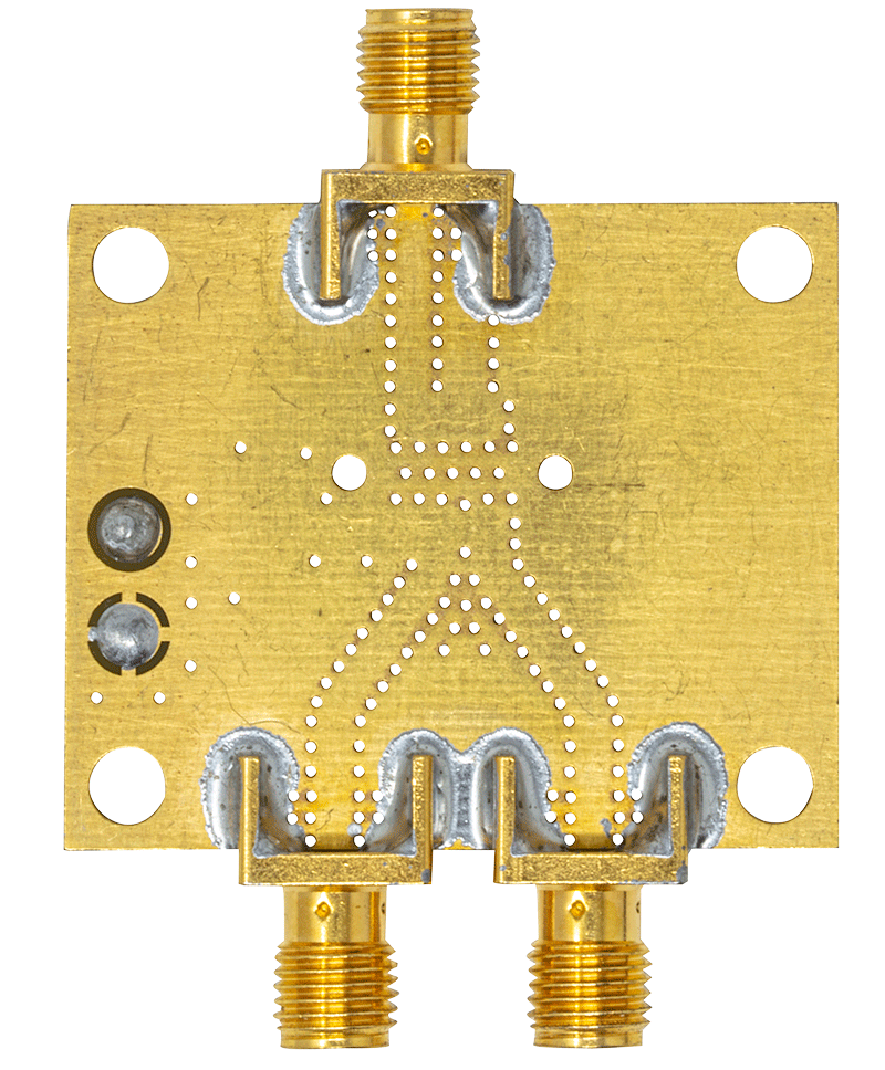 HMC361 Evaluation Board - Bottom View