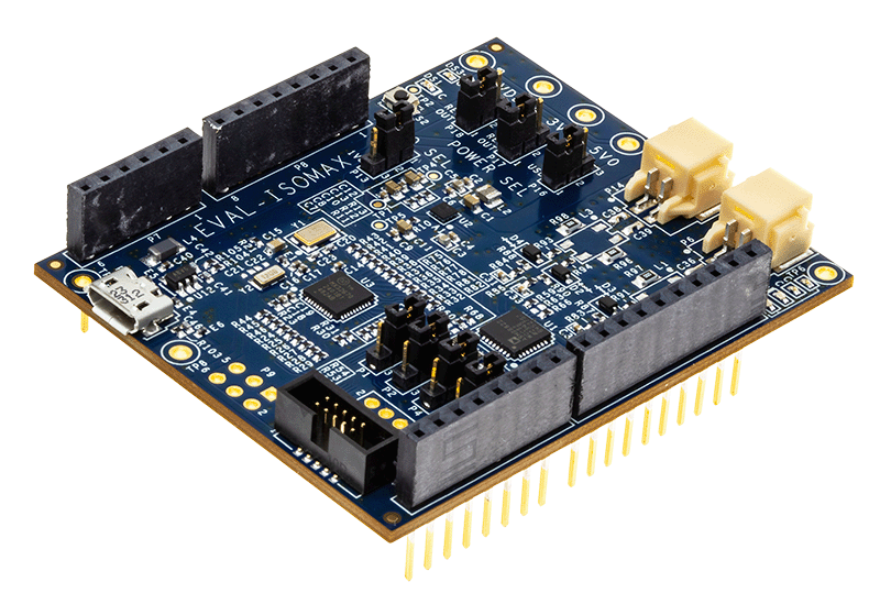EVAL-ISOMAX Board Photo Angle View
