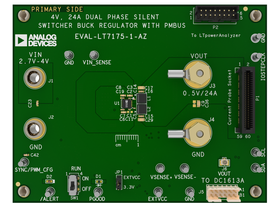 EVAL-LT7175-1-AZ Top Evaluation Board