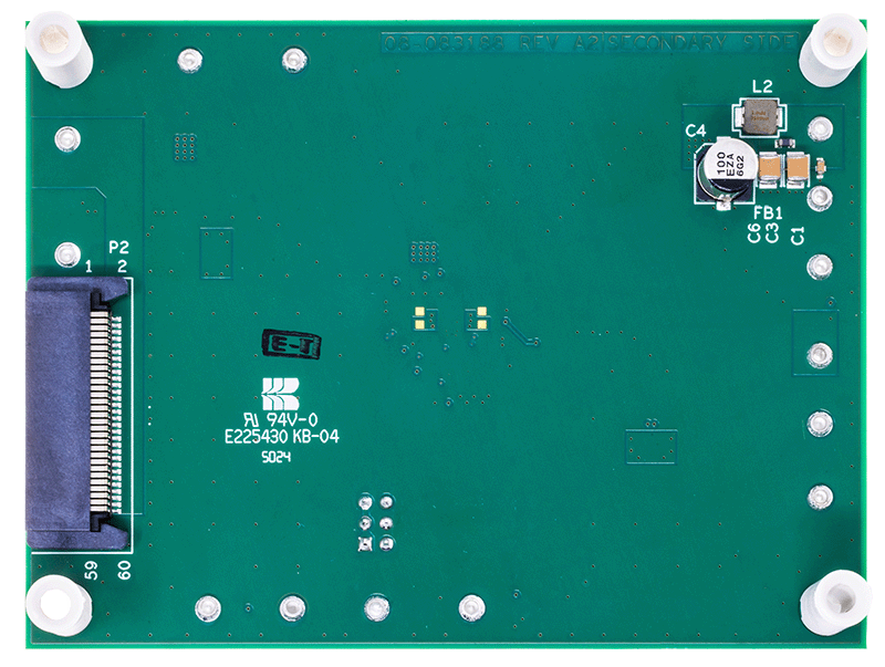 EVAL-LT83201-AZ Board Photo Bottom View