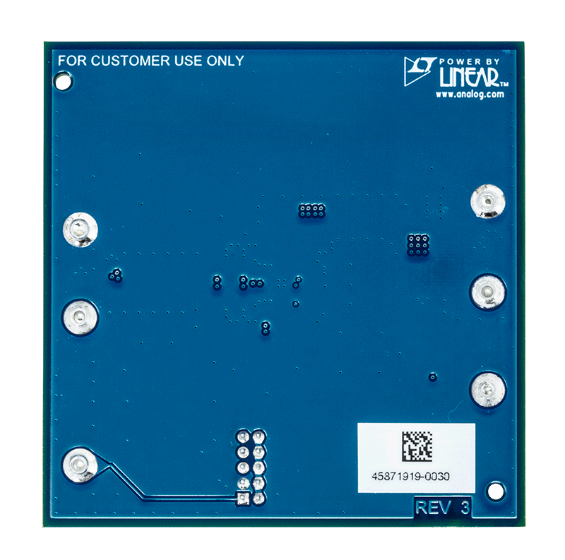 EVAL-LT8337-1-AZ Evaluation Board - Bottom View