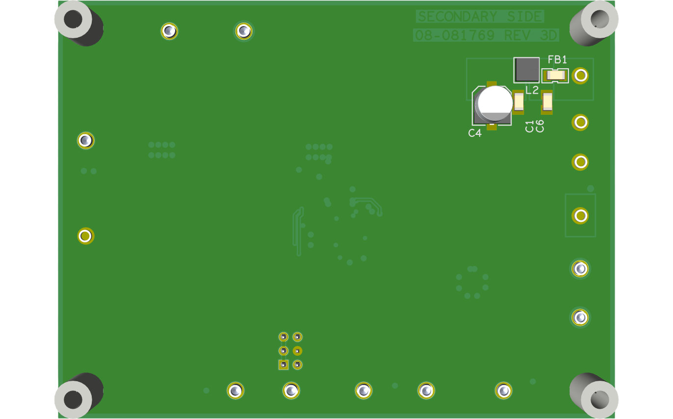 EVAL-LT83402 Board Photo Bottom View
