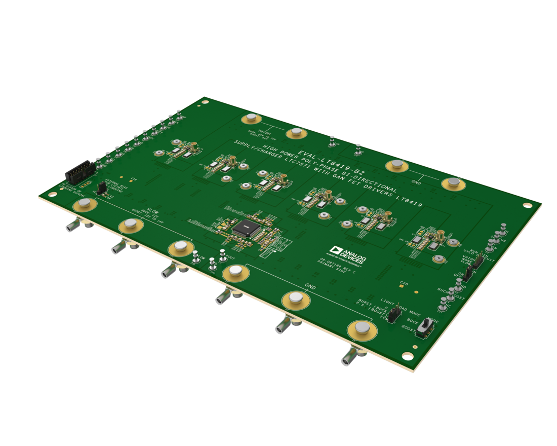 EVAL-LT8419-BZ Top Angle Evaluation Board