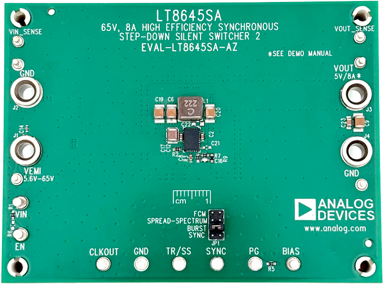 EVAL-LT8645SA-AZ Evaluation Board | Analog Devices