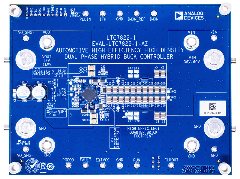 EVAL-LTC7822-1-AZ Evaluation Board | Analog Devices