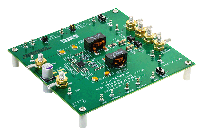 EVAL-LTC7890-AZ Board Photo Angle View