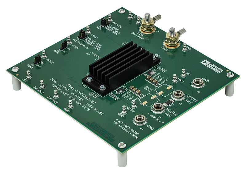 EVAL-LTC7892-BZ Board Photo Angle View