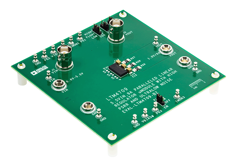EVAL-LTM4709-BZ Board Photo Angle View