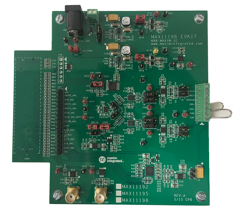 MAX11192EVKIT: Board Image