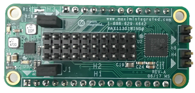 MAX11301WING: Expansion Board Photo
