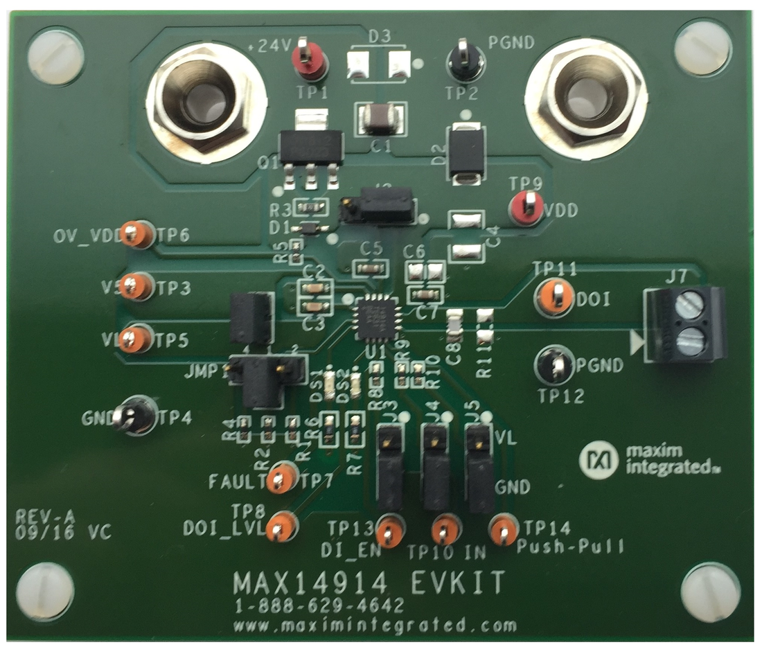 MAX14914EVKIT Board